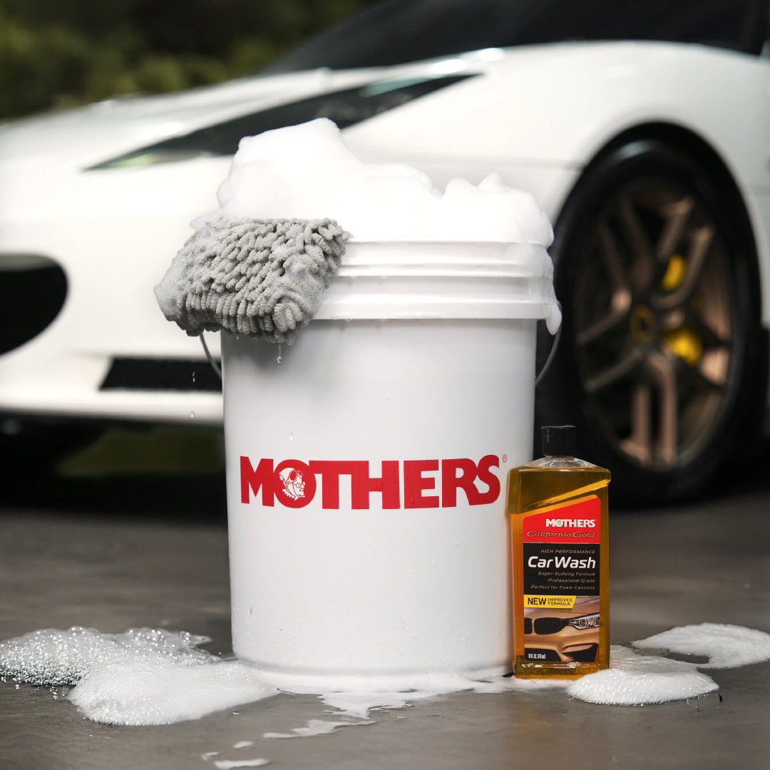 Mothers® | California Gold® High Performance Car Wash น้ำยาล้างรถขจัดคราบสกปรกฝังแน่น (473 ml)