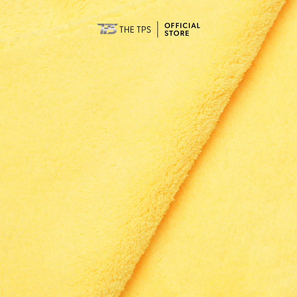 ผ้าไมโครไฟเบอร์ไร้ขอบ No-Scratch Microfiber Towel สำหรับเช็ดรถทุกขั้นตอน (40 x 40 cm / 400 gsm)
