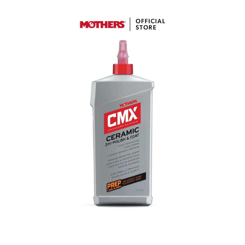 Mothers® CMX® 3-In-1 Polish & Coat ขัด–ฟื้นฟู–เคลือบเงา จบในขั้นตอนเดียว (473 ml)