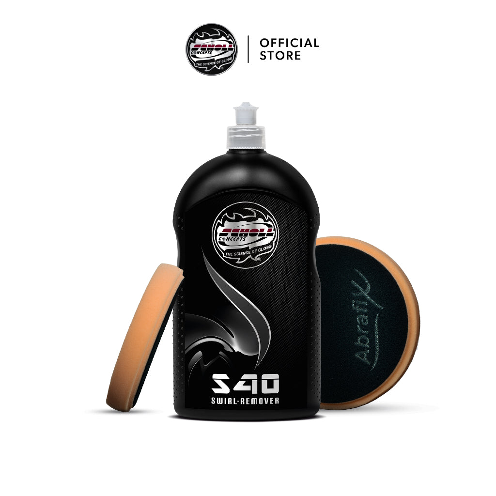 S40 Anti-Swirl Compound - น้ำยาขัดสีรถสำหรับลบรอยโฮโลแกรมหรือรอยขนแมว (1 kg)