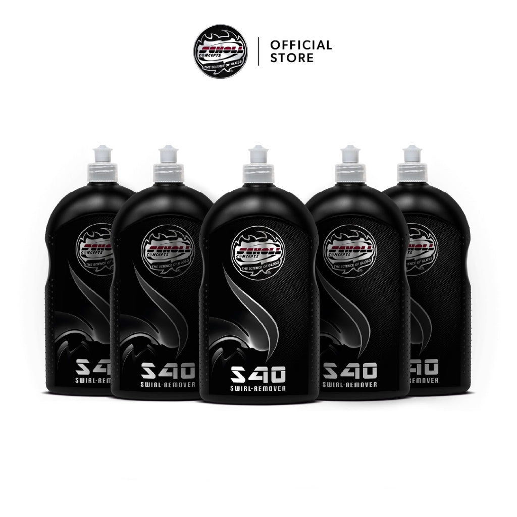 S40 Anti-Swirl Compound - น้ำยาขัดสีรถสำหรับลบรอยโฮโลแกรมหรือรอยขนแมว (1 kg)