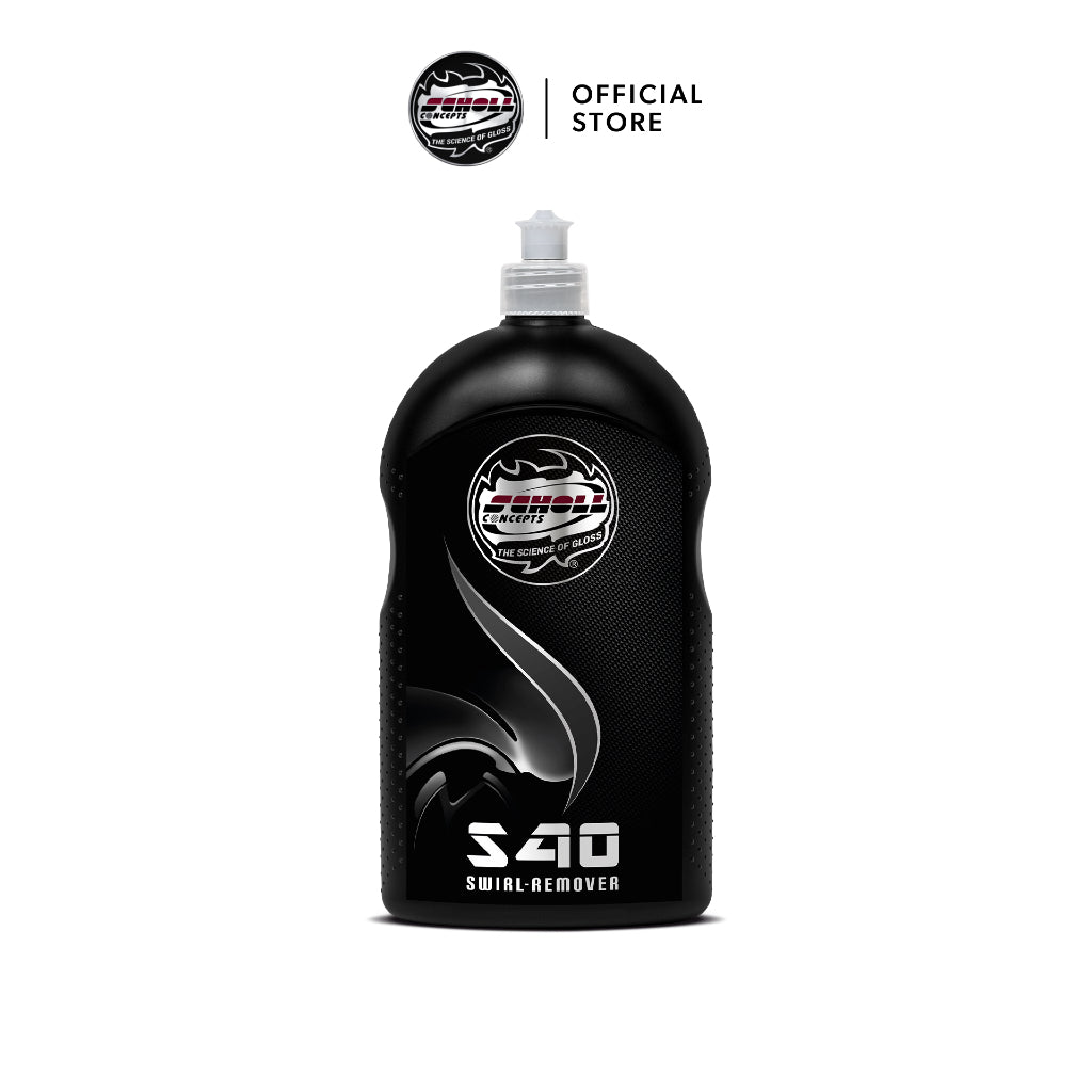S40 Anti-Swirl Compound - น้ำยาขัดสีรถสำหรับลบรอยโฮโลแกรมหรือรอยขนแมว (1 kg)