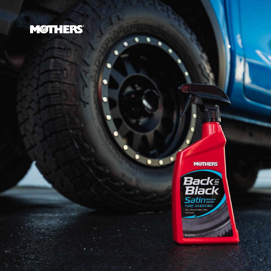 Back-to-Black® Satin Tire Dressing สเปรย์เคลือบยางแบบซาติน ไม่มันเยิ้ม (473 ml)