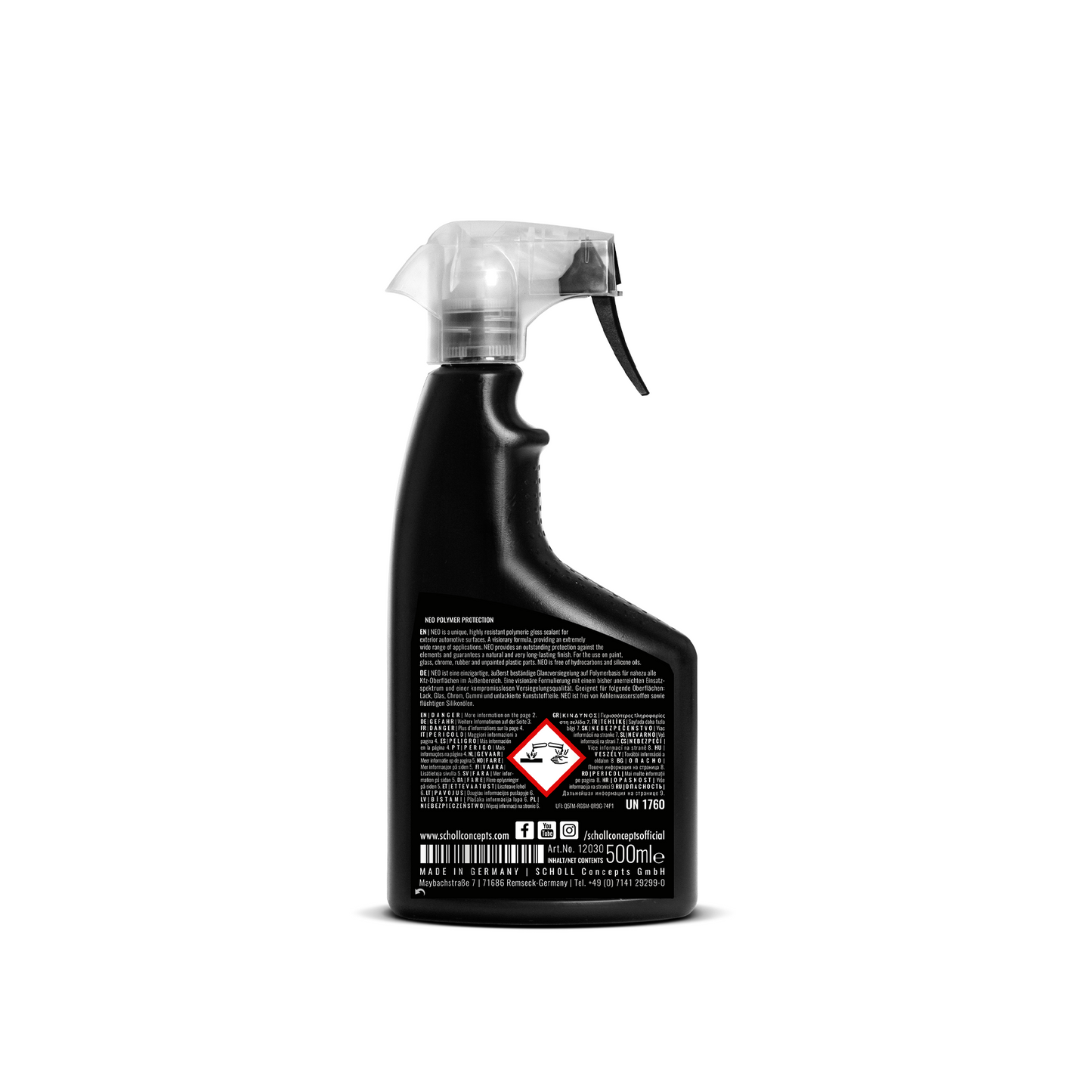 NEO Polymer Protection ผลิตภัณฑ์เคลือบสีรถด้วยโพลีเมอร์ (500 ml)