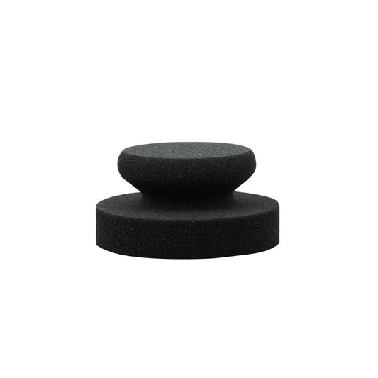Hand Puck Black ฟองน้ำสำหรับทำความสะอาดและเคลือบ (100/50 mm)