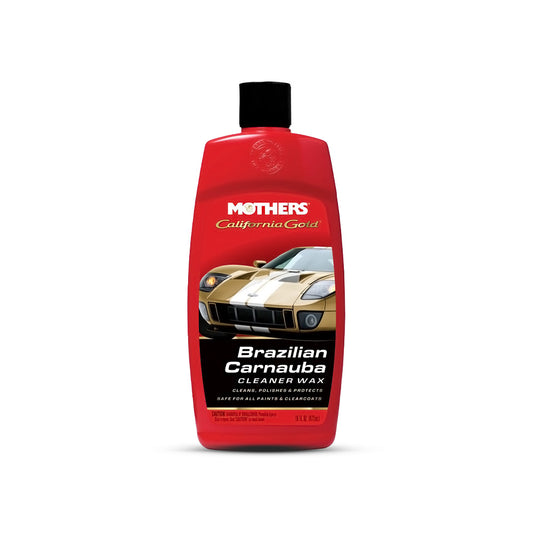 California Gold® Brazilian Carnauba Cleaner Wax แว็กซ์เคลือบสีรถ ดึงคราบฝังแน่น (473 ml)