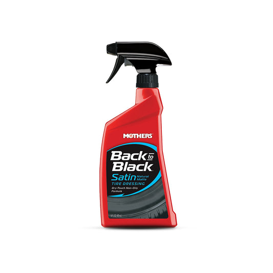 Back-to-Black® Satin Tire Dressing สเปรย์เคลือบยางแบบซาติน ไม่มันเยิ้ม (473 ml)
