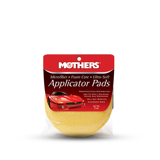 Ultra-Soft Microfiber Applicator Pads แผ่นฟองน้ำไมโครไฟเบอร์สำหรับลงน้ำยาขัด แว็กซ์ อื่นๆ