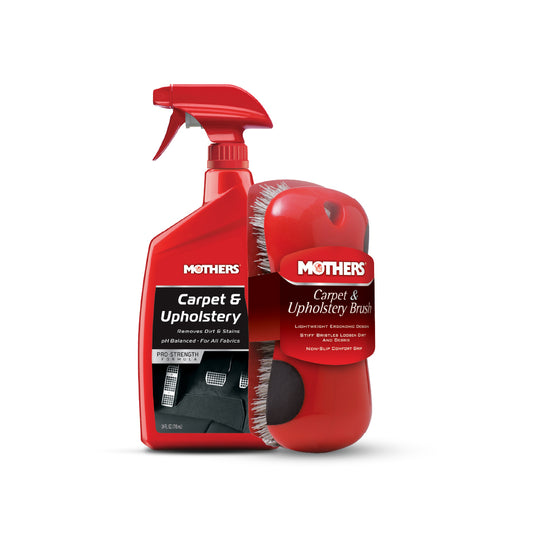 [Bundle] Mothers® Carpet & Upholstery Cleaning Spray & Brush Set