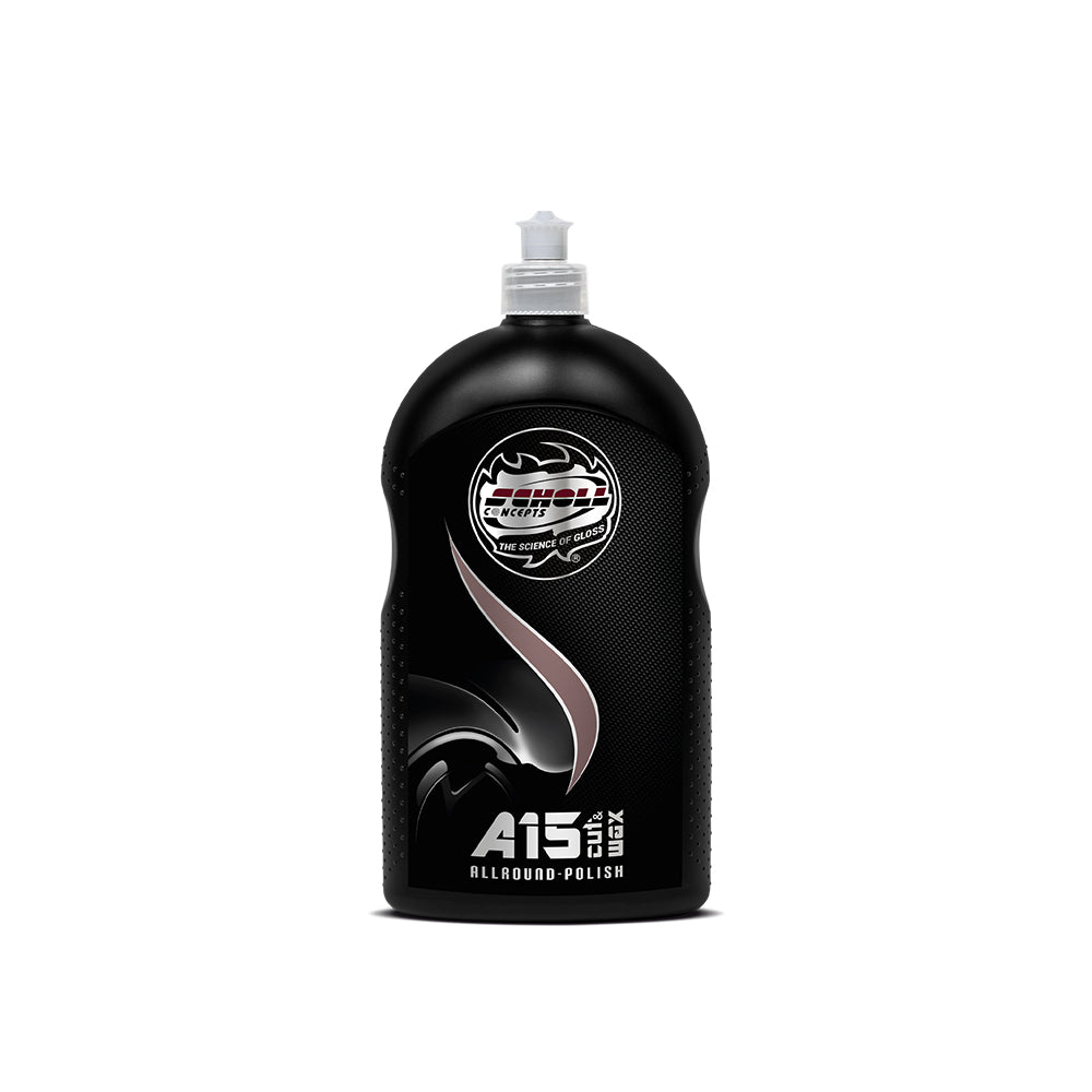 A15+ 1-Step All Round Polish น้ำยาขัดเคลือบสีลบรอยขนแมวและเพิ่มความเงางาม (1 L)