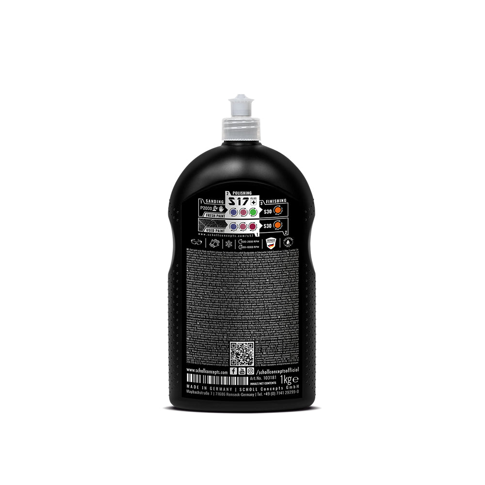 S17+ Rubbing Compound - น้ำยาขัดสีสำหรับรอยระดับปานกลาง (1 kg)