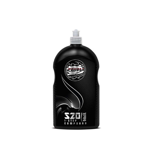 S20 Black น้ำยาขัดสีรถ "1 ขั้นตอน" สำหรับรอยระดับปานกลาง (1 kg)