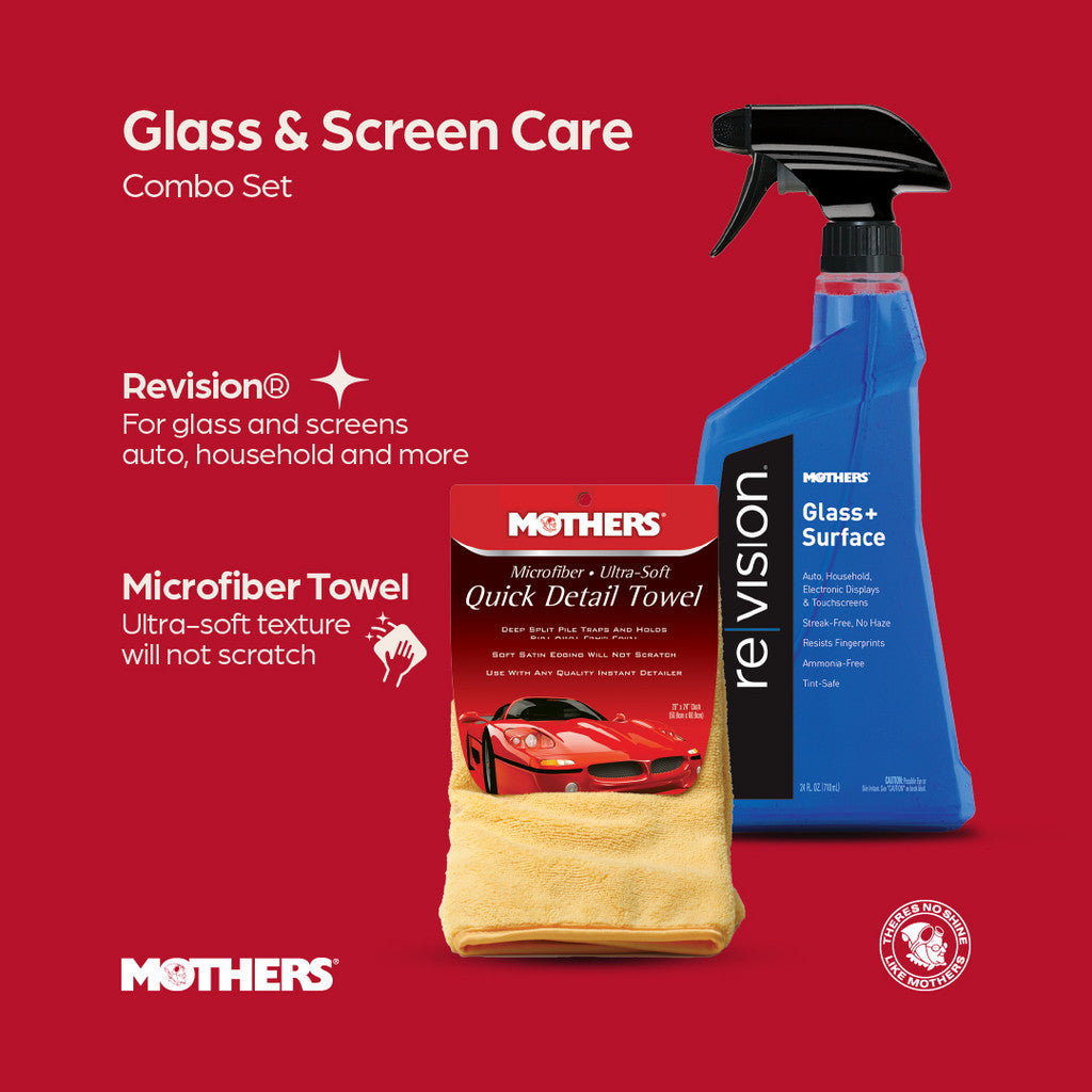 Revision® Glass+Surface Cleaner สเปรย์ทำความสะอาดกระจกและหน้าจอปราศจากแอมโมเนีย (710 ml)