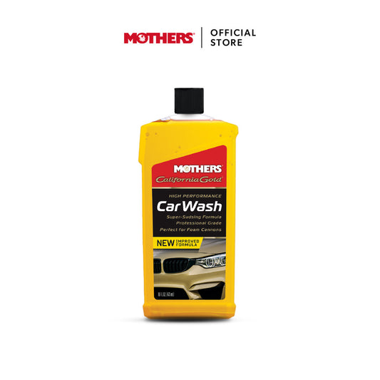 Mothers® | California Gold® High Performance Car Wash น้ำยาล้างรถขจัดคราบสกปรกฝังแน่น (473 ml)