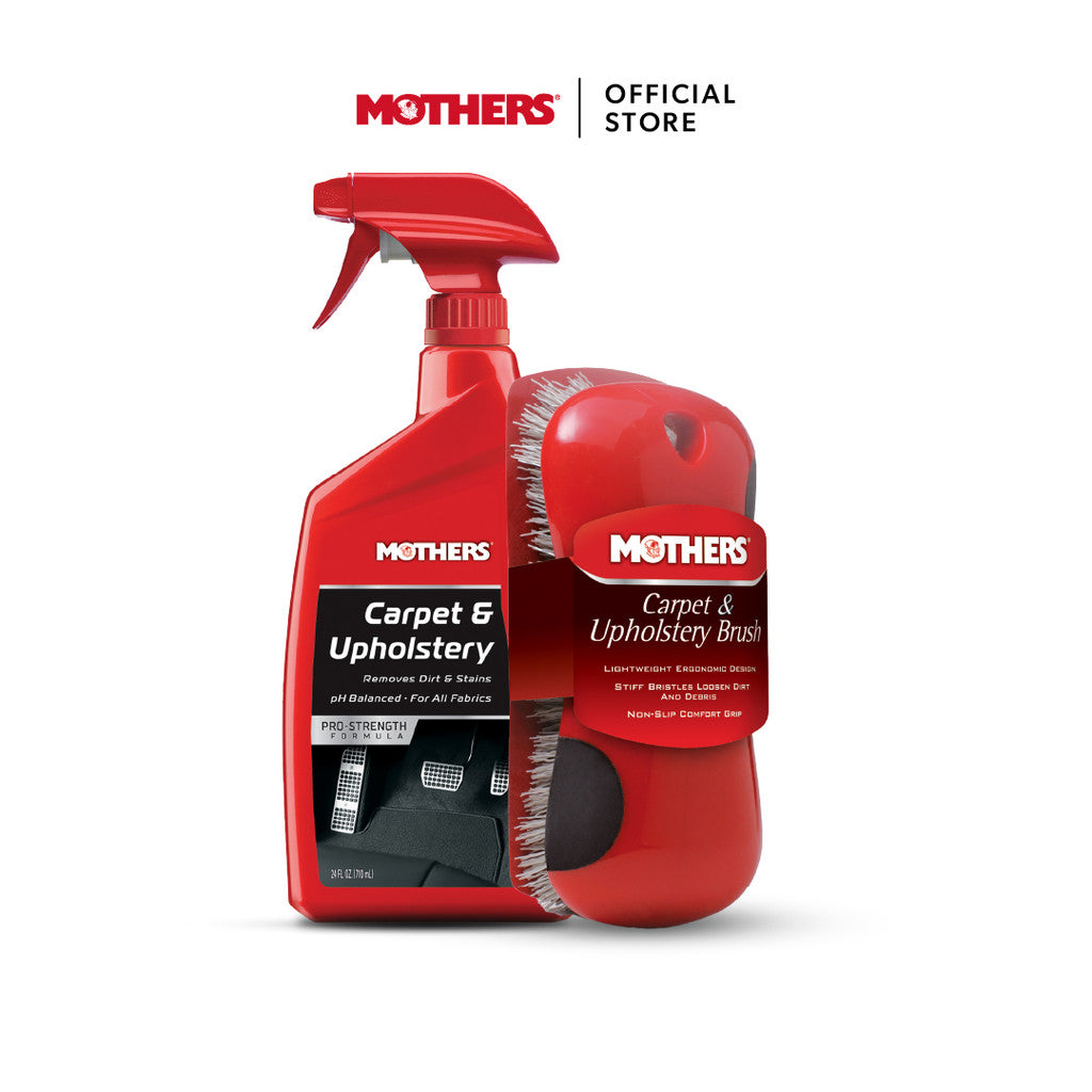 [เซ็ตทำความสะอาดพรมและเบาะผ้า] Mothers® Carpet & Upholstery Cleaning Set