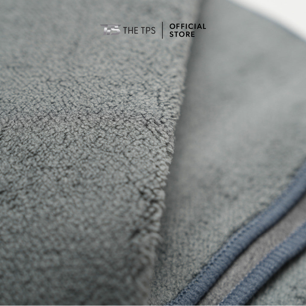 ผ้าไมโครไฟเบอร์เนื้อซูเอด Ultra Suede Fabric Towel สำหรับเช็ดภายในรถโดยเฉพาะ (30x60 cm / 500 gsm)