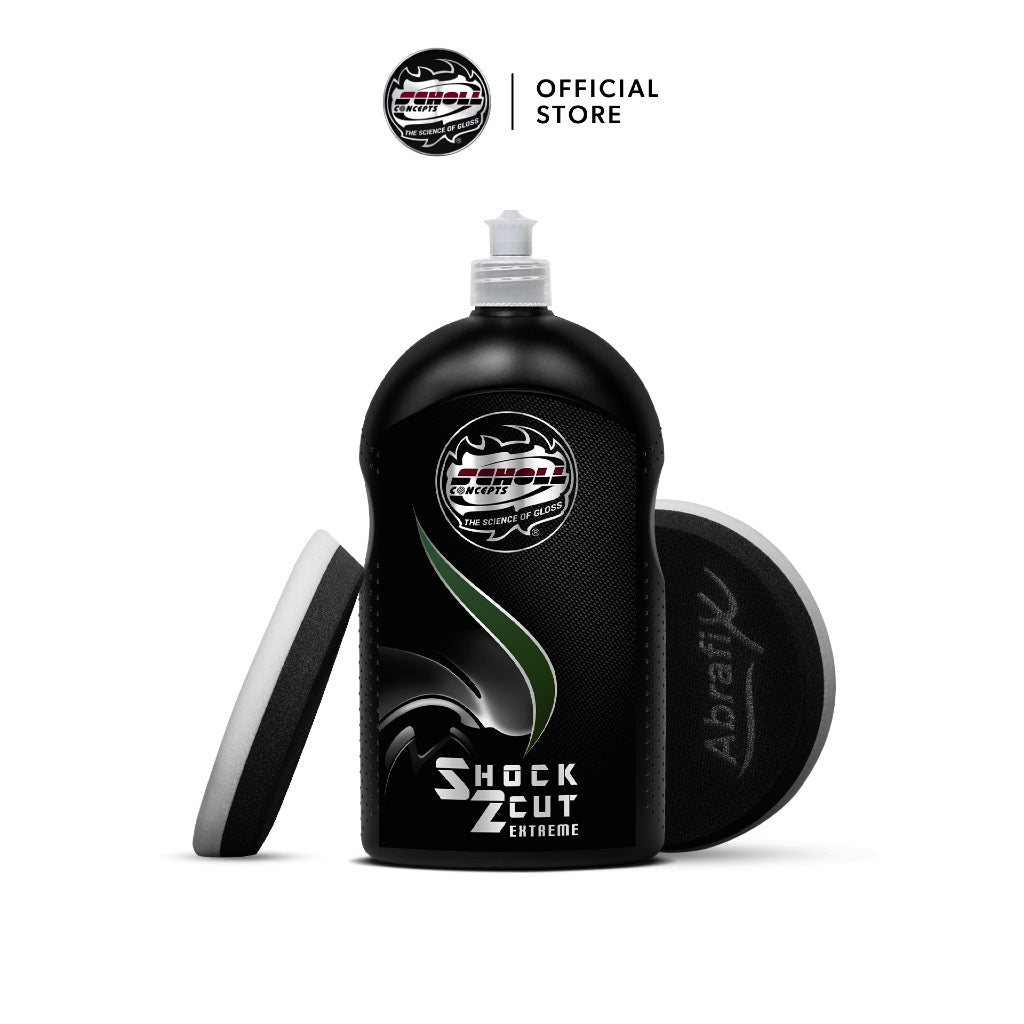 Shock 2 Cut น้ำยาขัดสีสำหรับรอยระดับลึกมาก ดึงความเงาได้ในระดับสูง (1 kg)