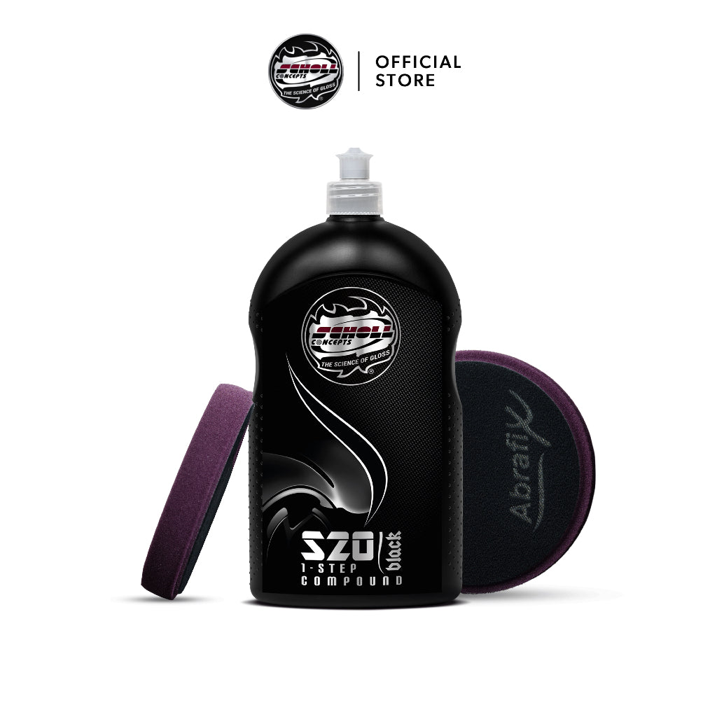 S20 Black น้ำยาขัดสีรถ "1 ขั้นตอน" สำหรับรอยระดับปานกลาง (1 kg)