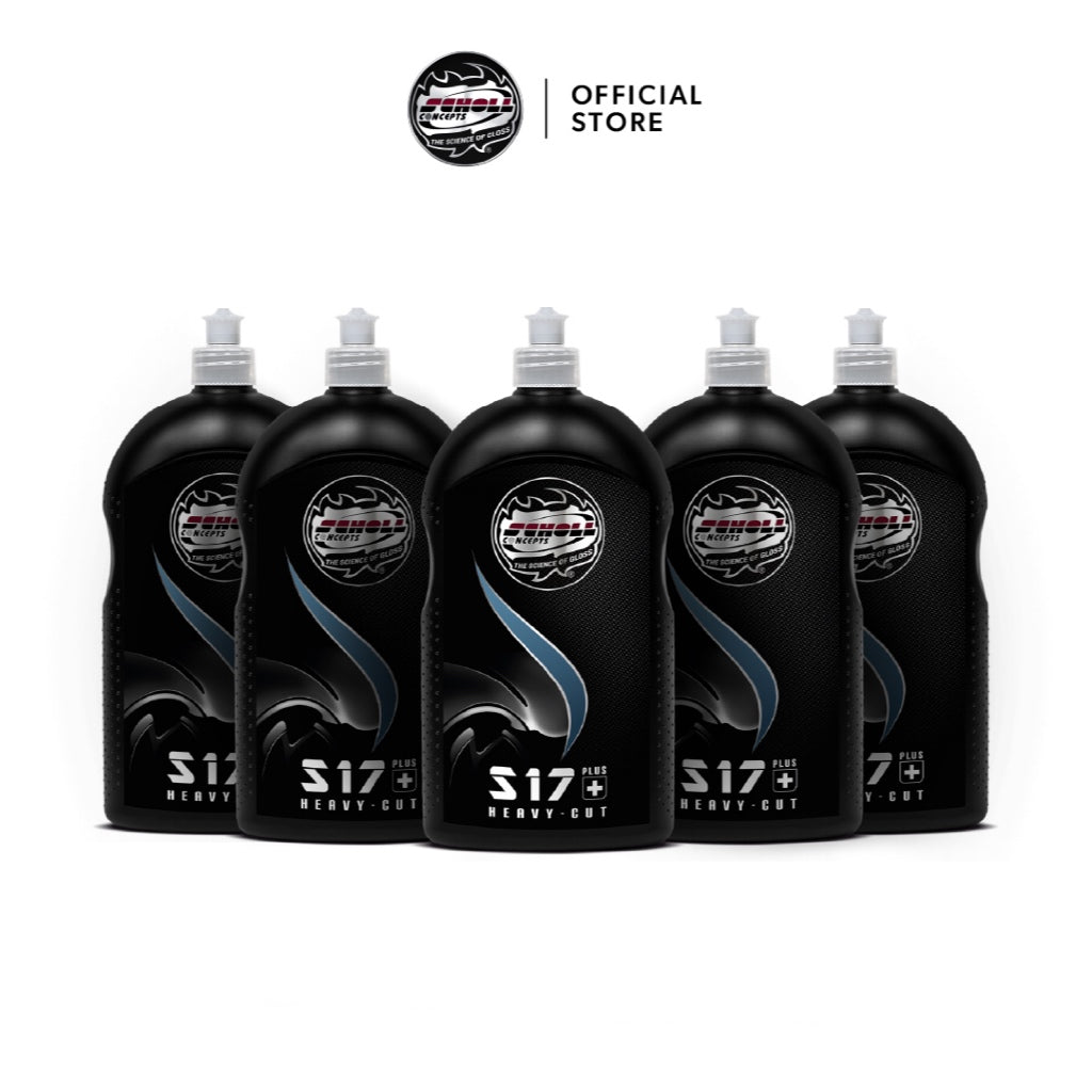S17+ Rubbing Compound - น้ำยาขัดสีสำหรับรอยระดับปานกลาง (1 kg)