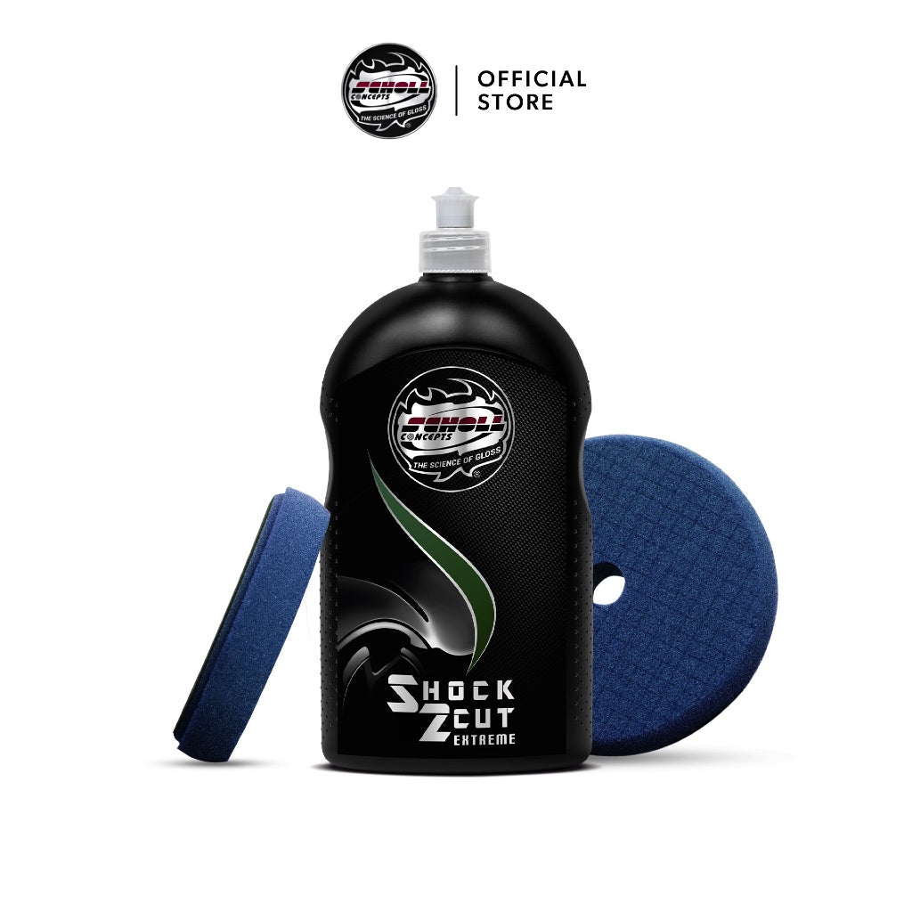 Shock 2 Cut น้ำยาขัดสีสำหรับรอยระดับลึกมาก ดึงความเงาได้ในระดับสูง (1 kg)