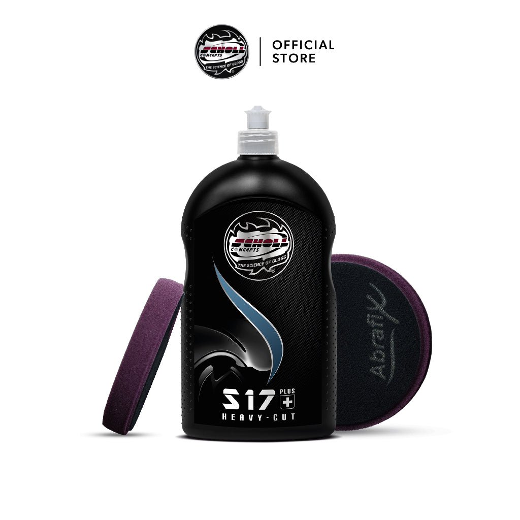 S17+ Rubbing Compound - น้ำยาขัดสีสำหรับรอยระดับปานกลาง (1 kg)