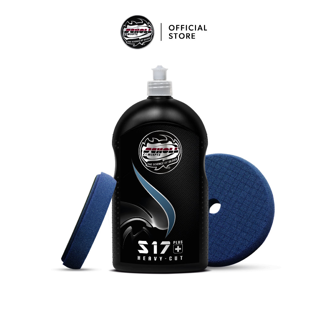 S17+ Rubbing Compound - น้ำยาขัดสีสำหรับรอยระดับปานกลาง (1 kg)