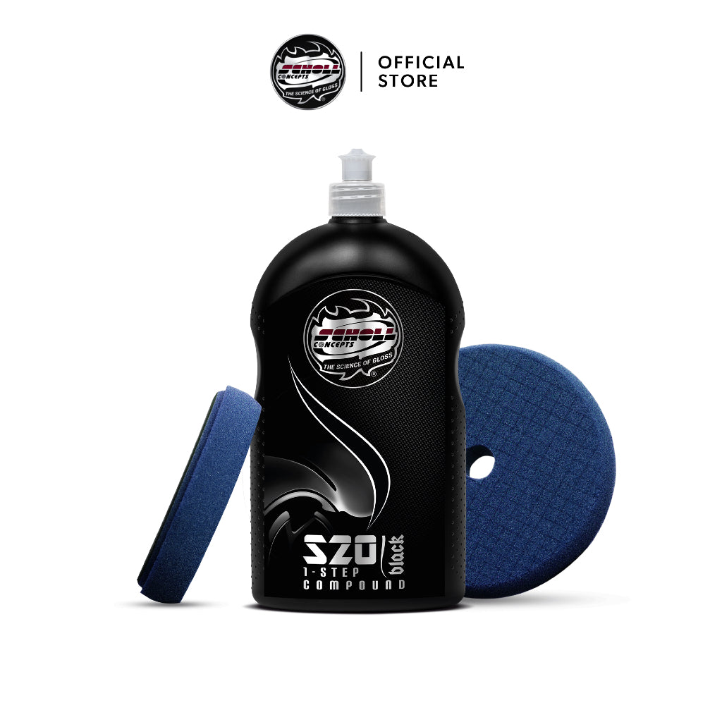 S20 Black น้ำยาขัดสีรถ "1 ขั้นตอน" สำหรับรอยระดับปานกลาง (1 kg)