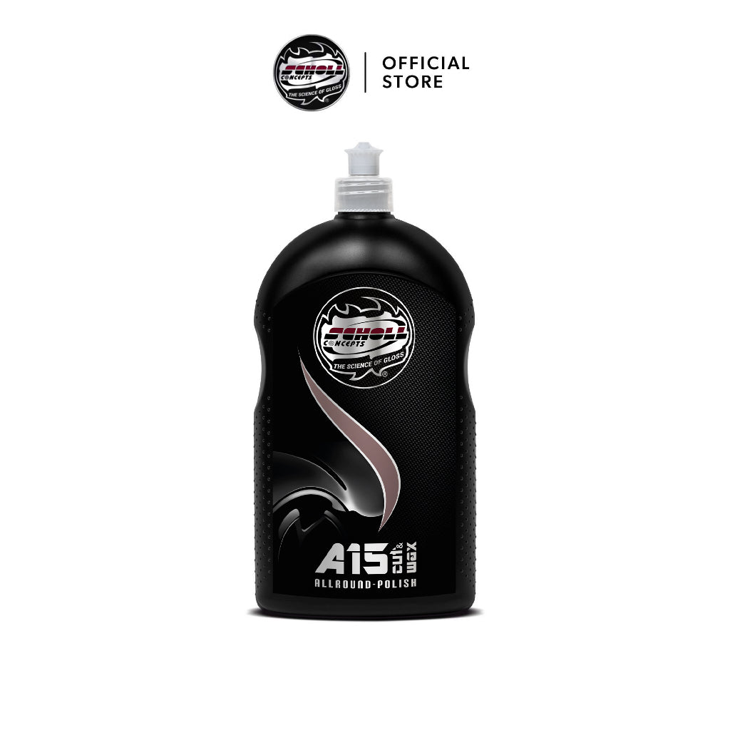 A15+ 1-Step All Round Polish น้ำยาขัดเคลือบสีลบรอยขนแมวและเพิ่มความเงางาม (1 L)